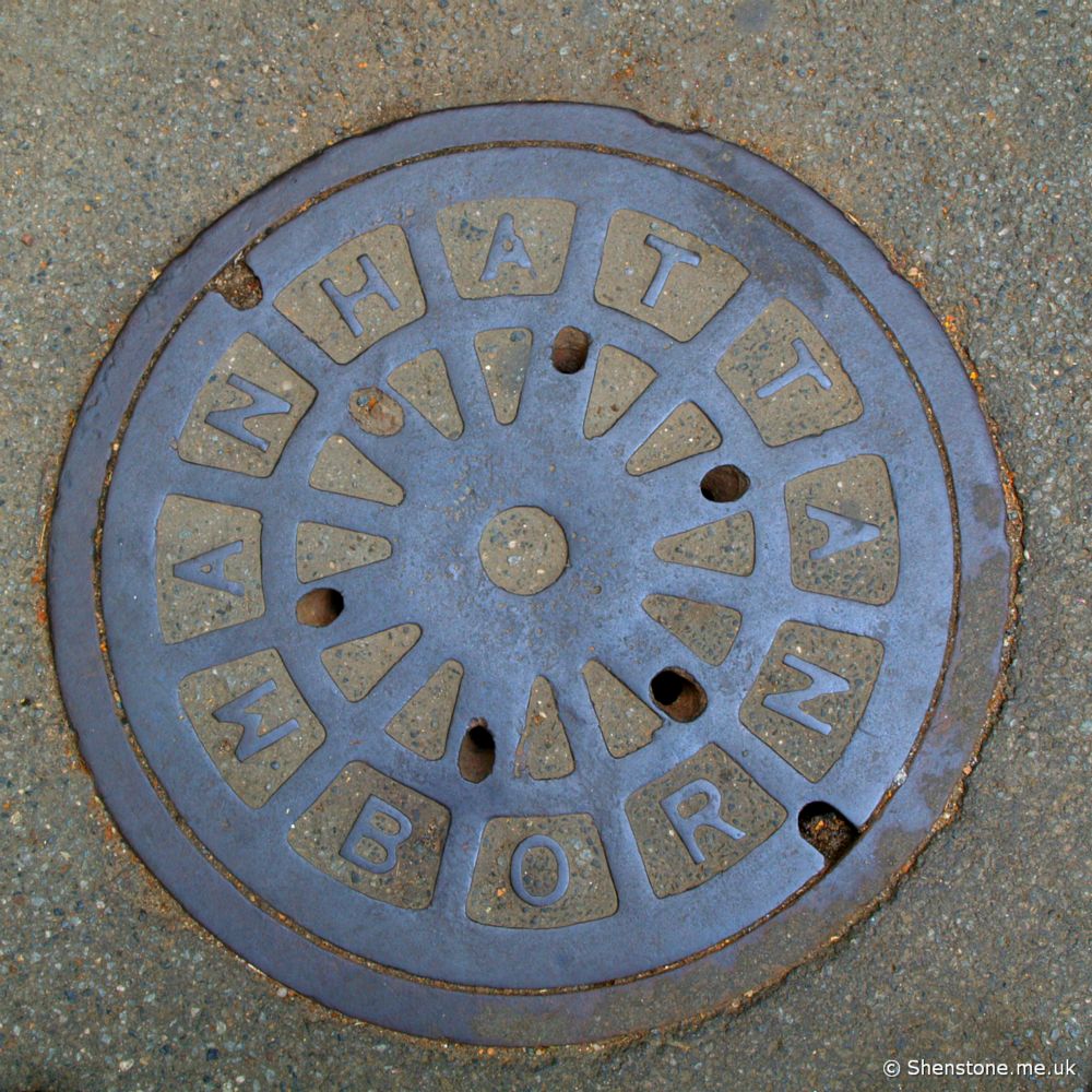 Manhole Cover, New York, USA